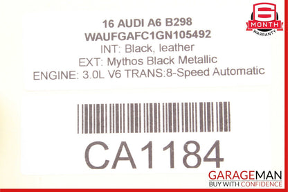 12-18 Audi A6 A7 Electric Parking Brake Control Module Unit 4H0907801H OEM