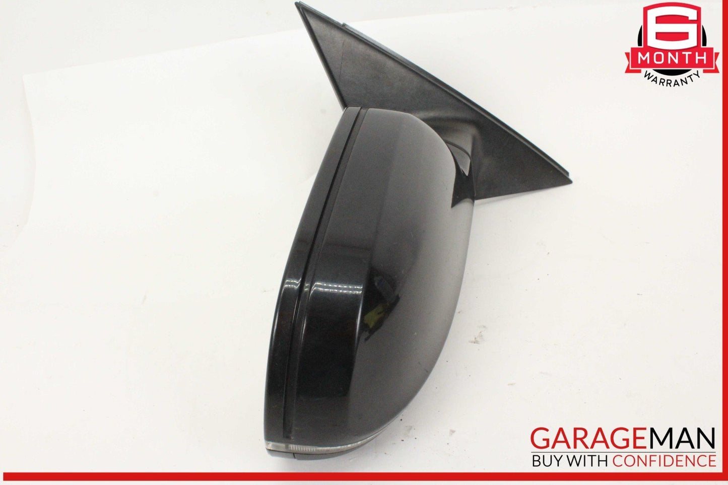 09-16 Audi A4 Front Right Passenger Side Door Rear View Mirror Black OEM