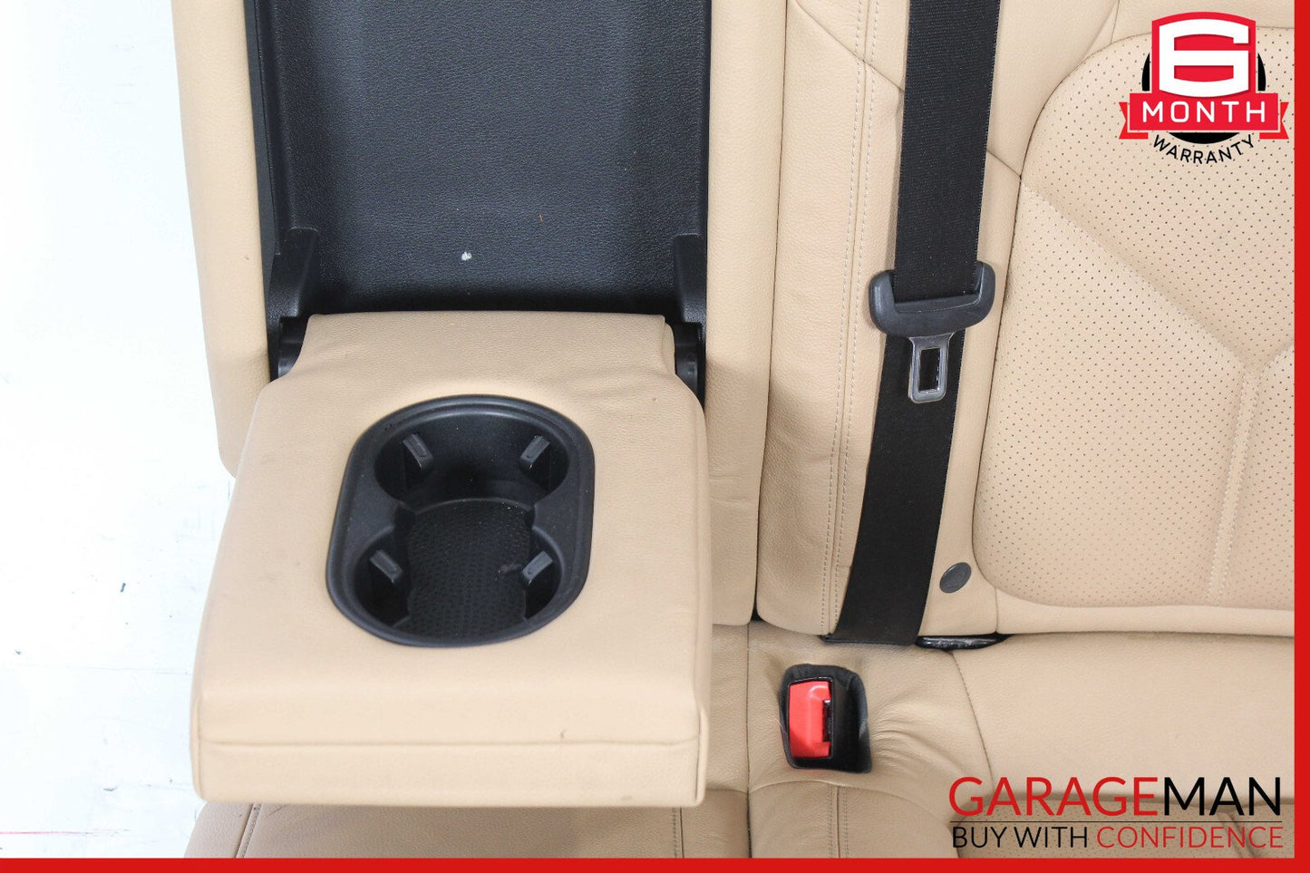 11-17 Porsche Cayenne 958 Rear Left Side Complete Seat Cushion Assembly OEM