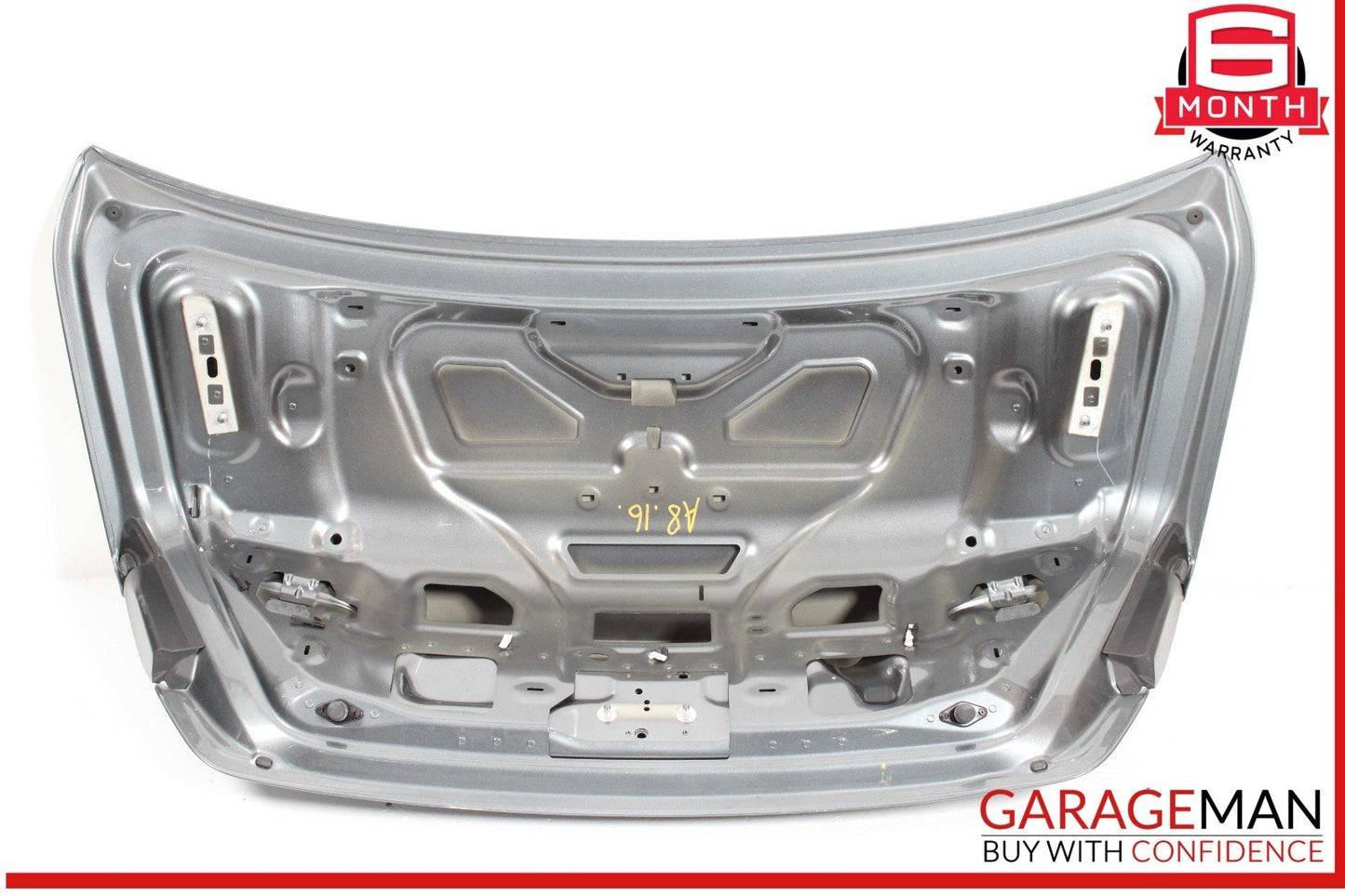 15-18 Audi A8 Quattro S8 Rear Trunk Lid Hatch Tailgate Deck Shell Gray OEM