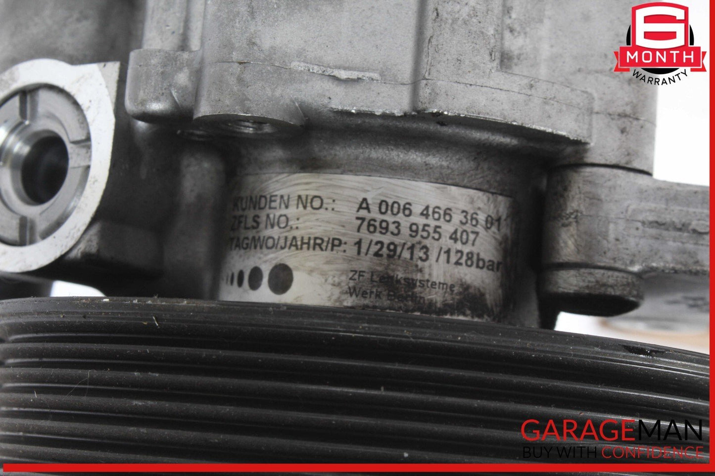 12-14 Mercedes W204 C250 Power Steering Pump Reservoir Hose Tube Assembly OEM