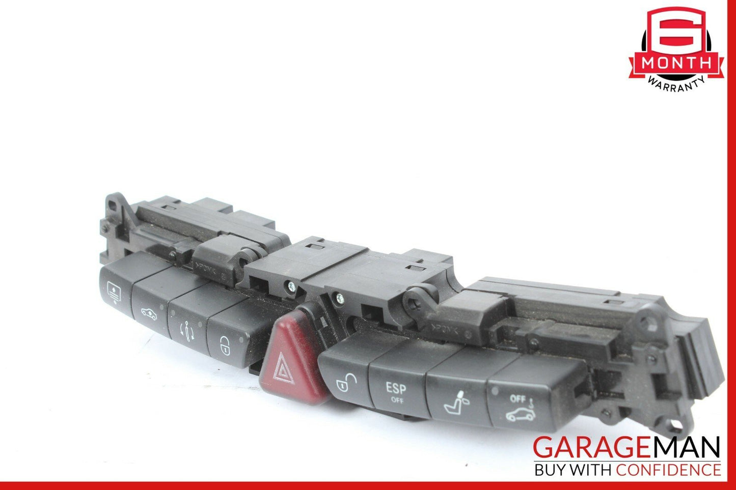 03-06 Mercedes W220 S500 Center Dash ESP Hazard Light Door Lock Switch Control