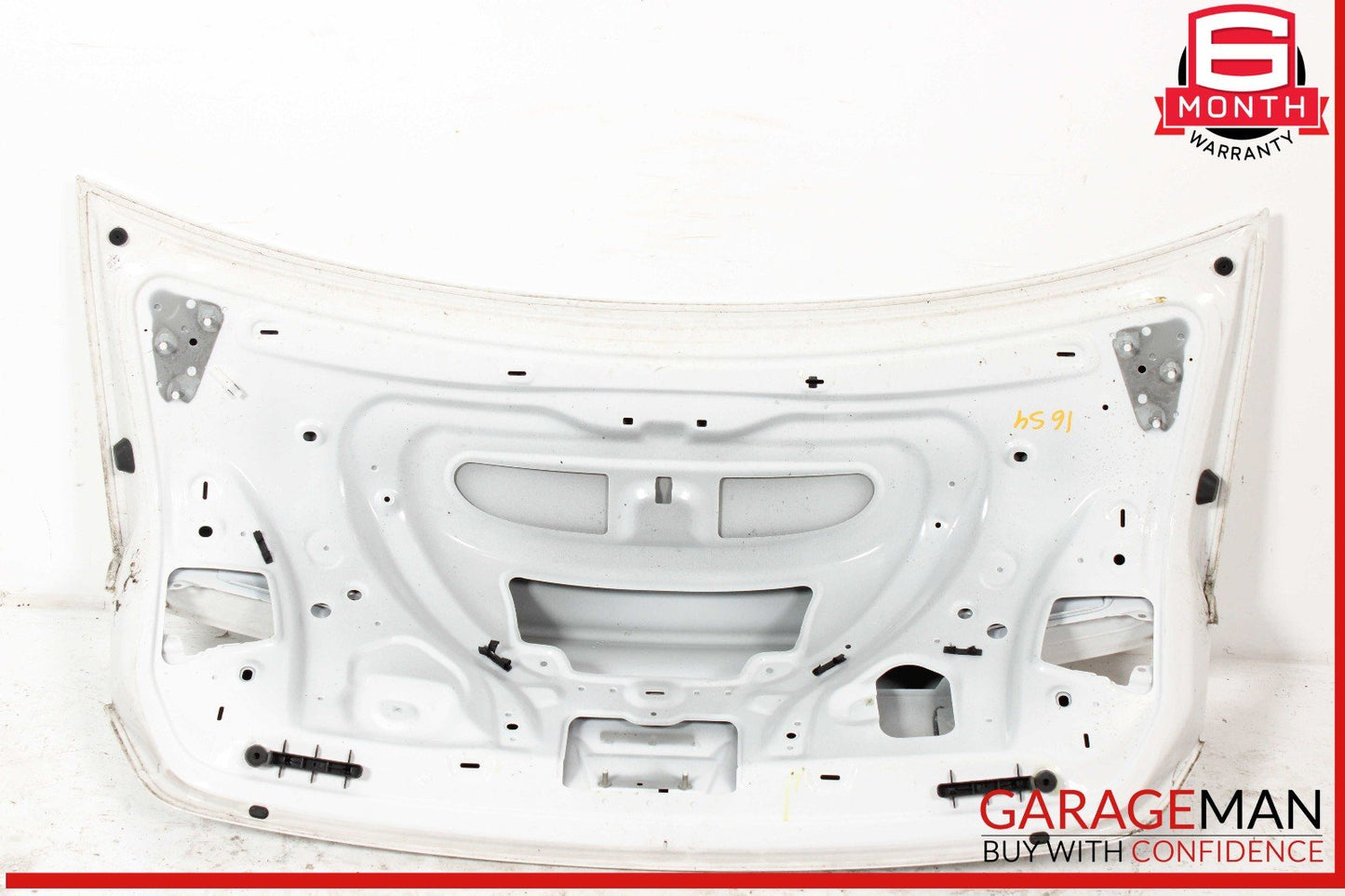 12-16 Audi S4 A4 Trunk Lid Shell White OEM