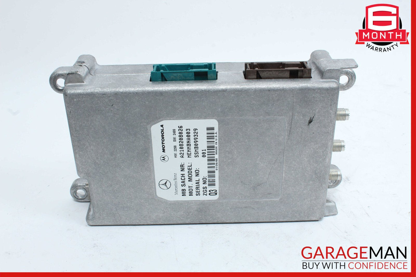 Mercedes W210 E320 CL500 Voice Command Control Module 2108208026 OEM