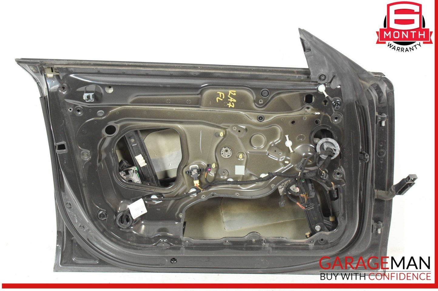 12-18 Audi A7 RS7 S7 Front Left Driver Side Door Shell Panel Black OEM