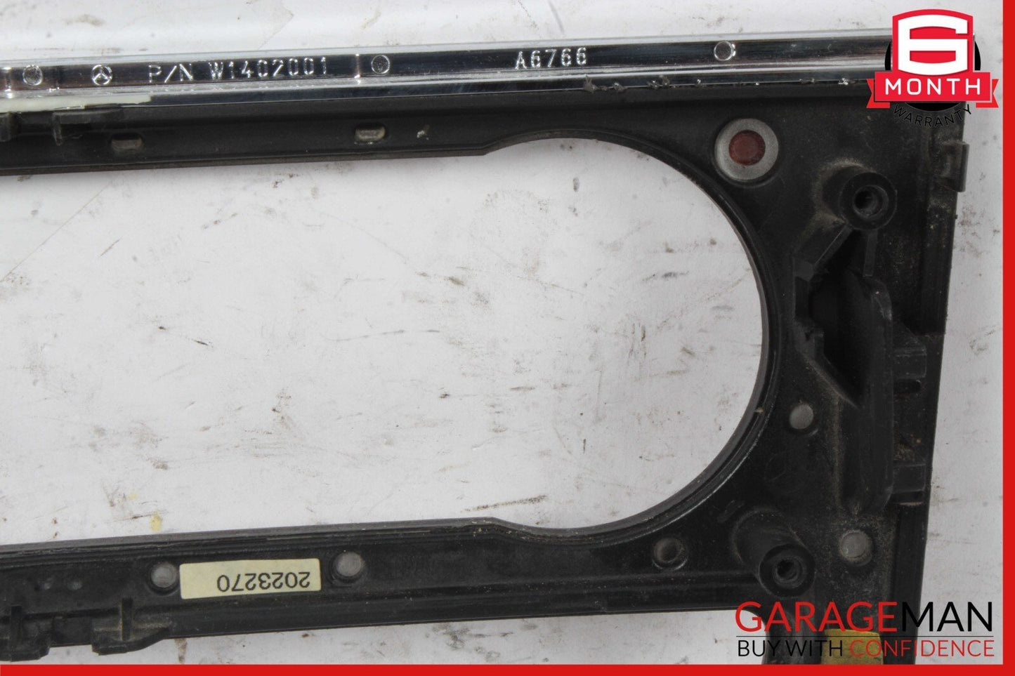 06-12 Mercedes X164 GL450 ML350 Center Console Control Trim Panel Wood Bezel