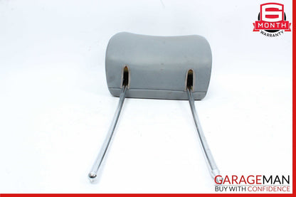 79-91 Mercedes W126 420SEL Front Left / Right Side Seat Headrest Head Rest Gray