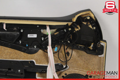 07-09 Mercedes W211 E350 Front Right Complete Interior Door Panel Assembly Beige