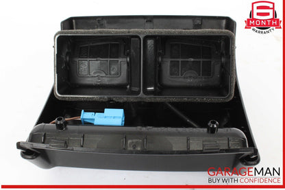 08-17 Mercedes W204 C250 E350 Rear Center Console AC Air Vent Trim Black OEM