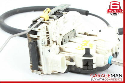 14-17 Maserati Ghibli Front Left Side Door Lock Latch Actuator w/ Handle Bezel