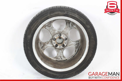03-12 Mercedes R230 SL500 Rear Wheel Tire Rim 9.5Jx18H2 ET40 R18 2304011802 OEM
