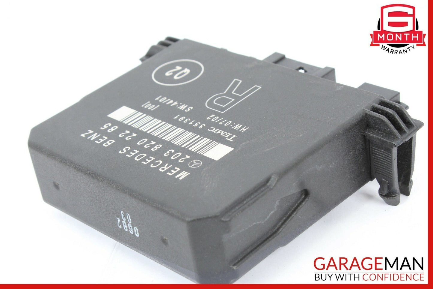 01-07 Mercedes W203 C240 C230 Rear Right Passenger Door Control Module OEM
