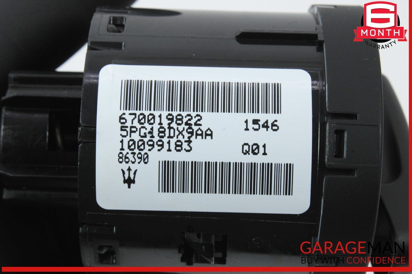 14-17 Maserati Ghibli Dash Headlight Head Light Lamp Control Switch 670019822
