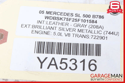 03-12 Mercedes W211 E350 SL550 Rear Right Side Thrust Arm Lower Control Arm OEM