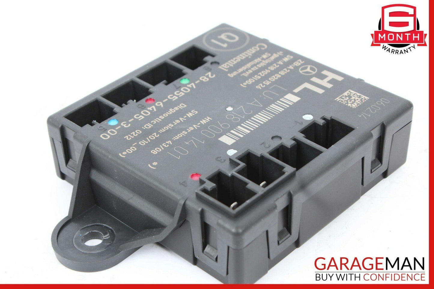 08-15 Mercedes W204 C250 Rear Left Driver Side Door Control Module Q1 OEM