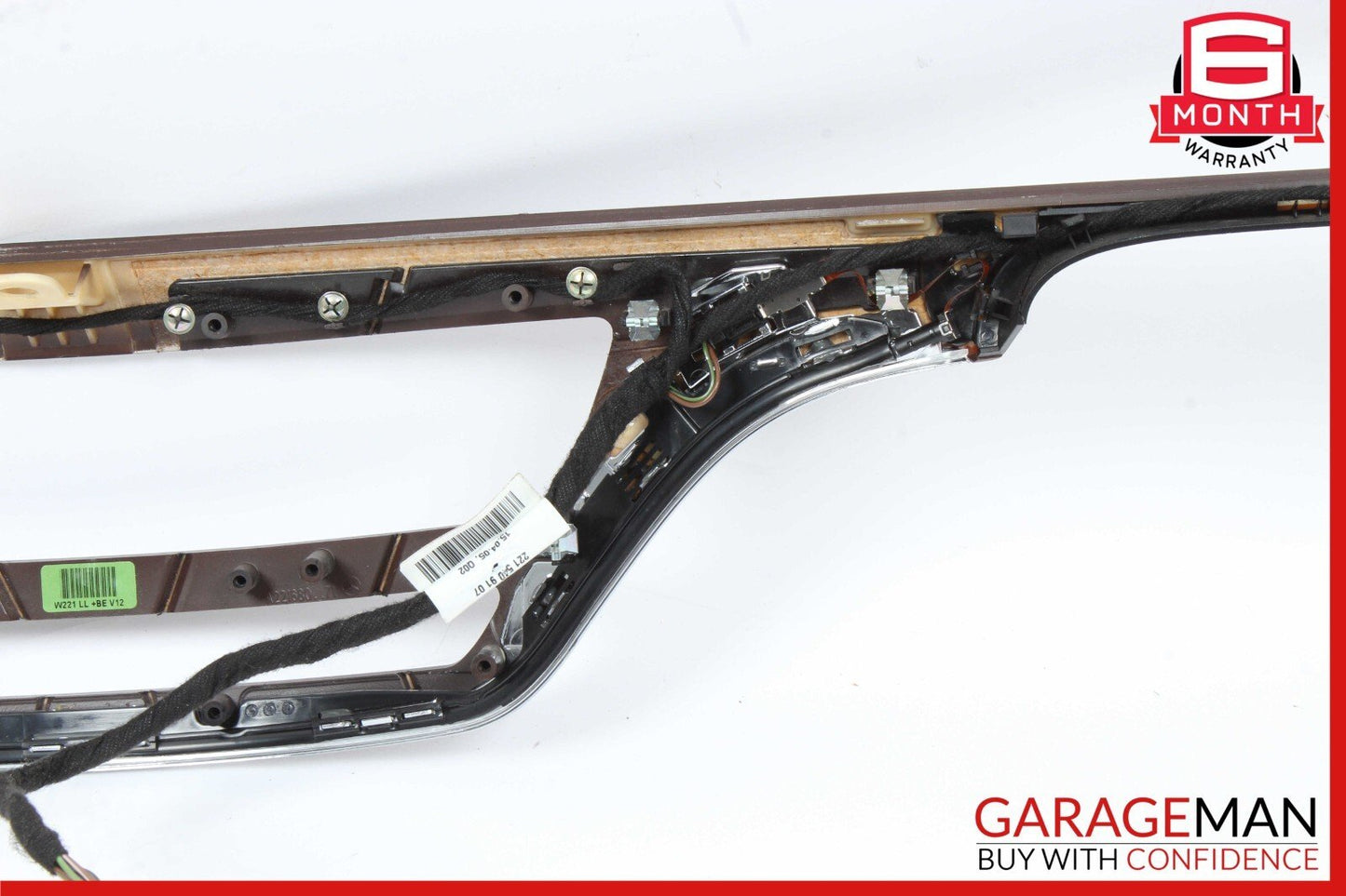 07-13 Mercedes W221 S600 S65 AMG V12 Dashboard Dash Center Trim Bezel Wood OEM