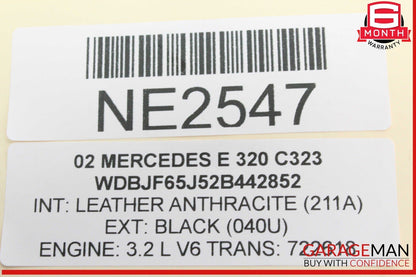 96-02 Mercedes W210 E320 Radiator Overflow Coolant Expansion Reservoir OEM