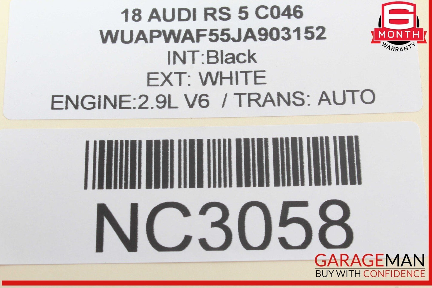 17-24 Audi RS5 S5 A4 Rear Left Driver Side Door Window Control Switch 4M0959855