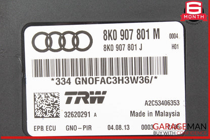 14-16 Audi SQ5 Parking Brake Computer Control Module Unit 8K0907801M OEM