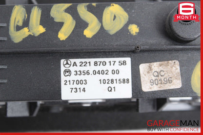 07-14 Mercedes W216 CL550 S600 Ride Height ESP Parking Sensor Controller Switch