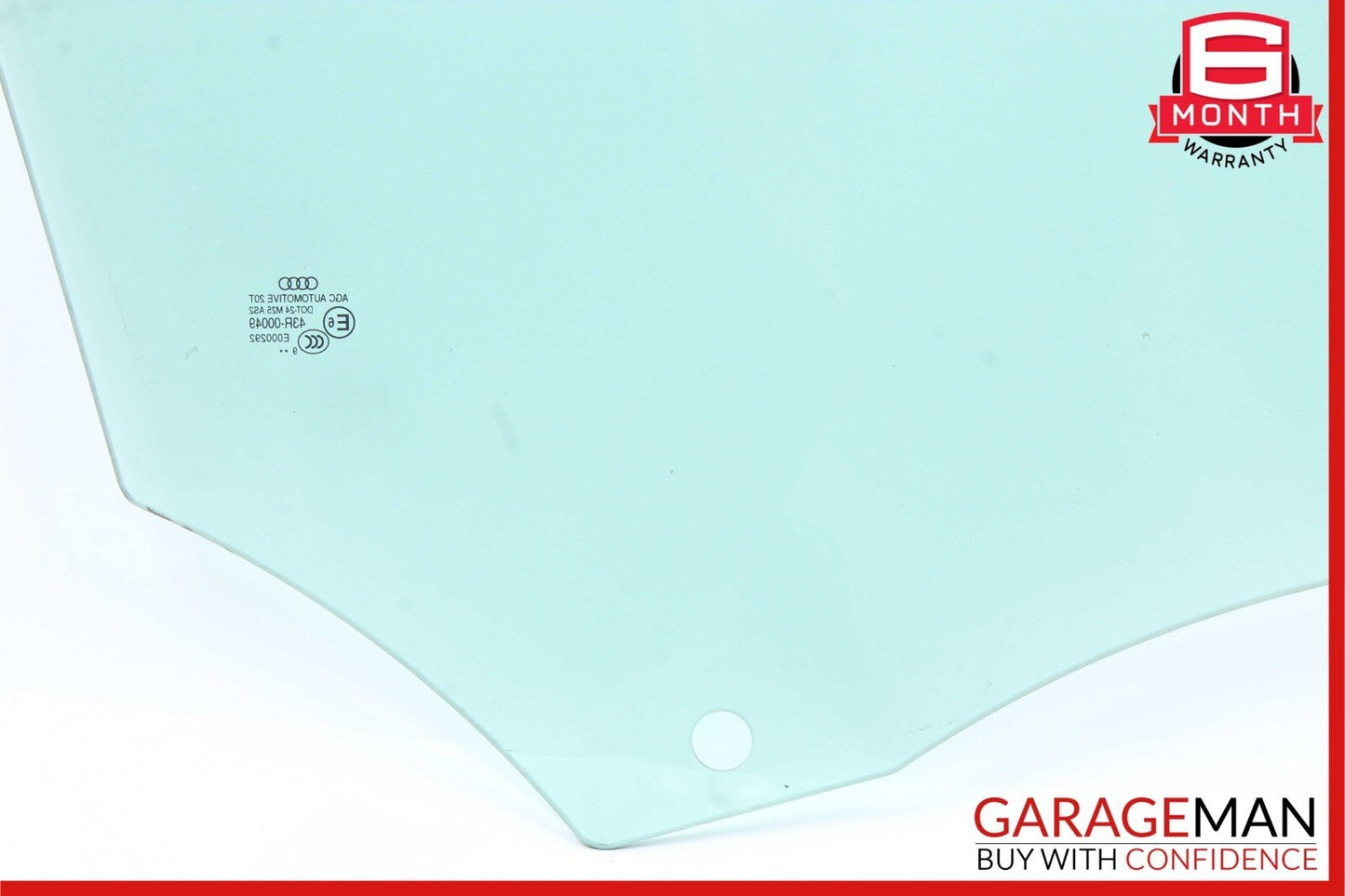 08-17 Audi A5 S5 Coupe Front Left Side Door Window Auto Glass Clear OEM