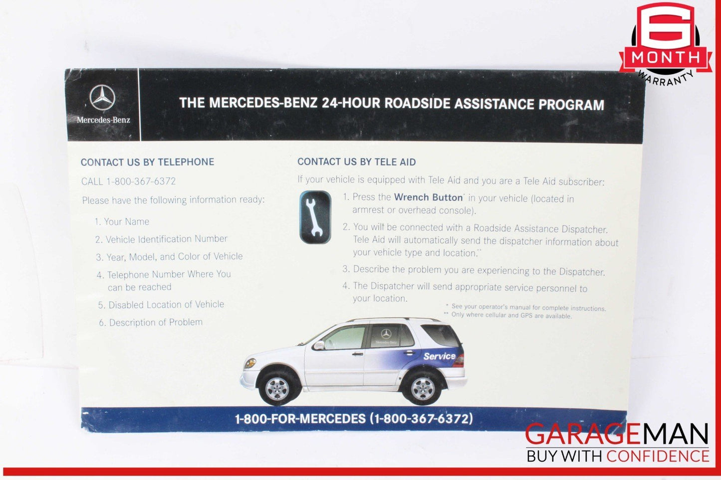 06 Mercedes W164 ML350 Owner Owner's Manual Book Set w/ Case OEM