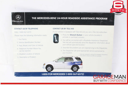 06 Mercedes W164 ML350 Owner Owner's Manual Book Set w/ Case OEM