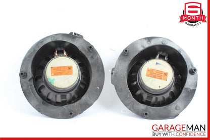 03-06 Mercedes W211 E500 Rear Right & Left Side Door Audio Sound Speaker Set OEM