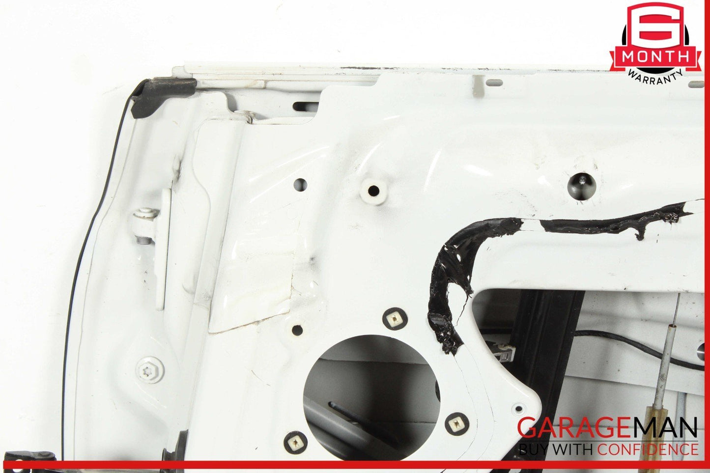 13-19 BMW 650i F06 Rear Right Passenger Side Door Exterior Shell White OEM