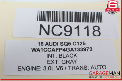 14-17 Audi SQ5 Front Right Passenger Side Window Regulator Motor 8K0959802B OEM