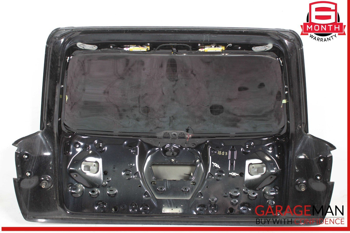 17-19 Audi Q7 Trunk Lid Liftgate Tailgate Hatch Shell Black OEM