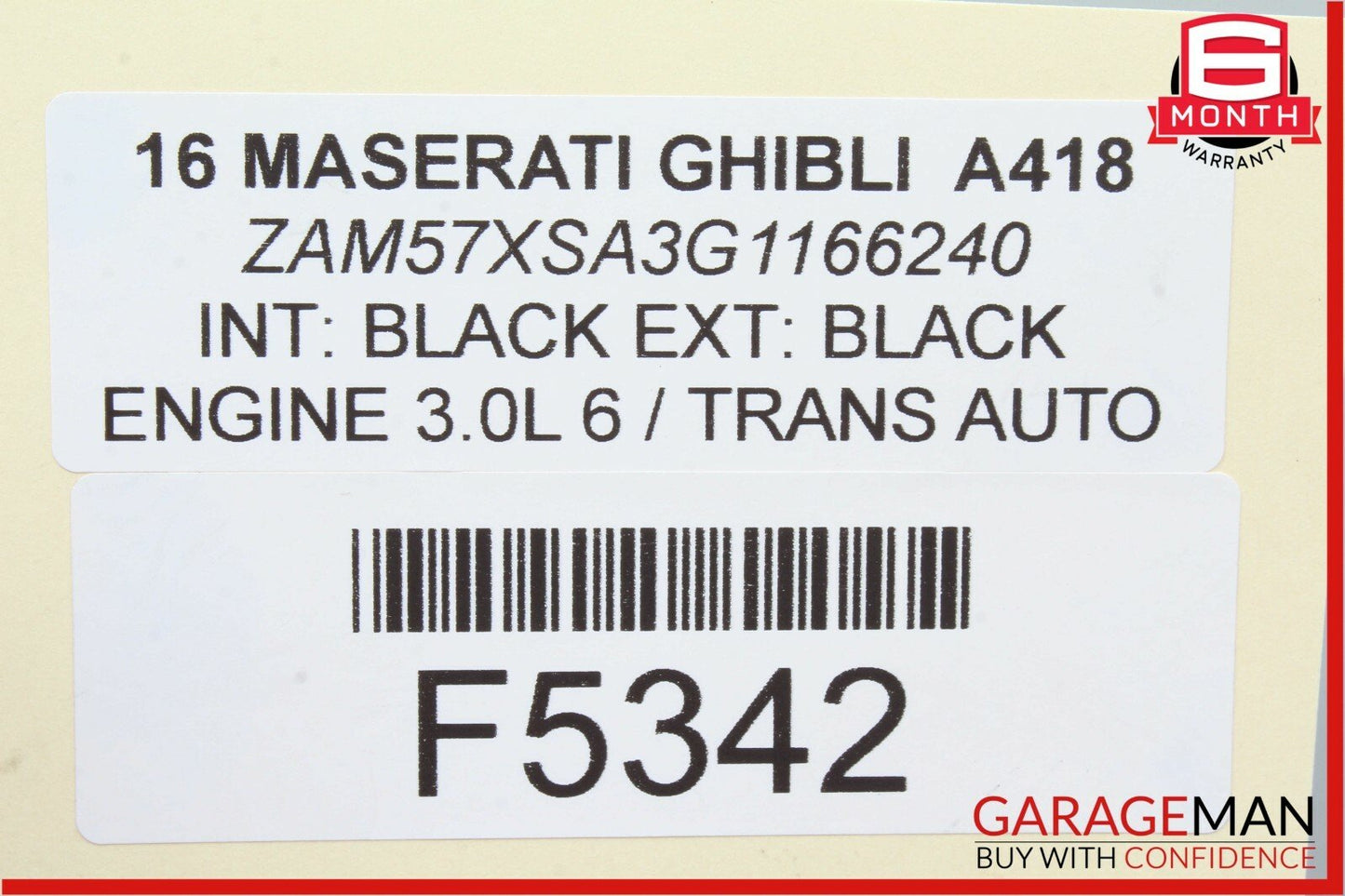 14-17 Maserati Ghibli Front Right Passenger Side Dash Tweeter Speaker Cover OEM