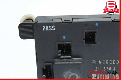 03-09 Mercedes W211 E350 E500 E550 Rear Right Door Control Module Unit