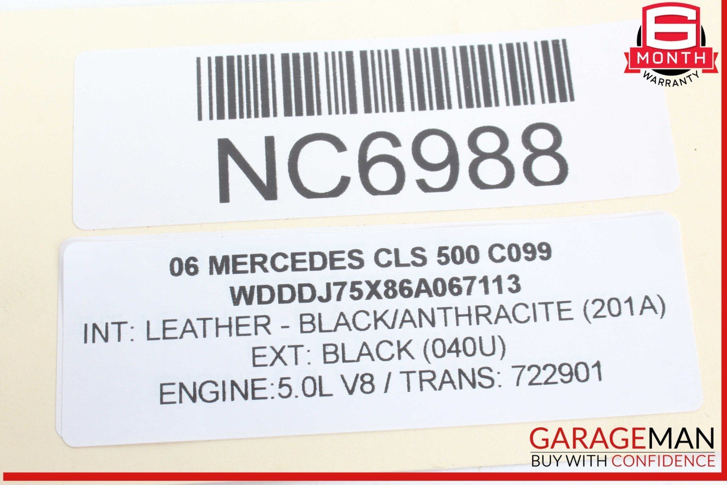 06-11 Mercedes W219 CLS500 E550 Rear Right / Left Door Keyless Go Control Module