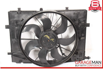 15-20 Mercedes W205 C300 Engine Radiator Cooling Fan Motor Assy OEM