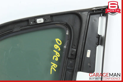 03-06 Porsche Cayenne 955 Rear Left Driver Side Quarter Window Glass Panel White