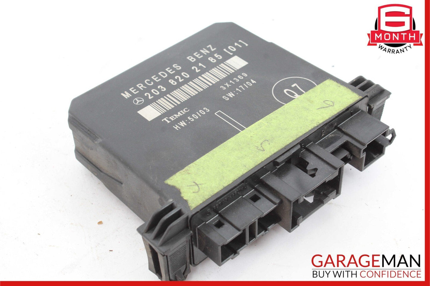 01-07 Mercedes W203 C230 C320 Rear Left Side Door Computer Control Module OEM