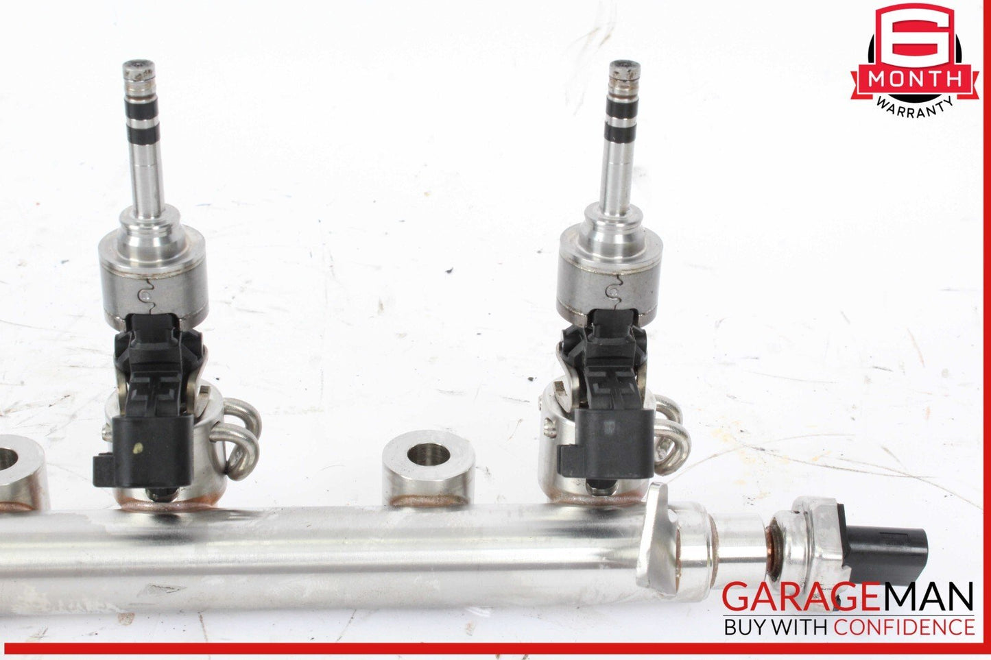17-23 Cadillac XT5 Fuel Injection Rail w/ Injectors 55515112 OEM