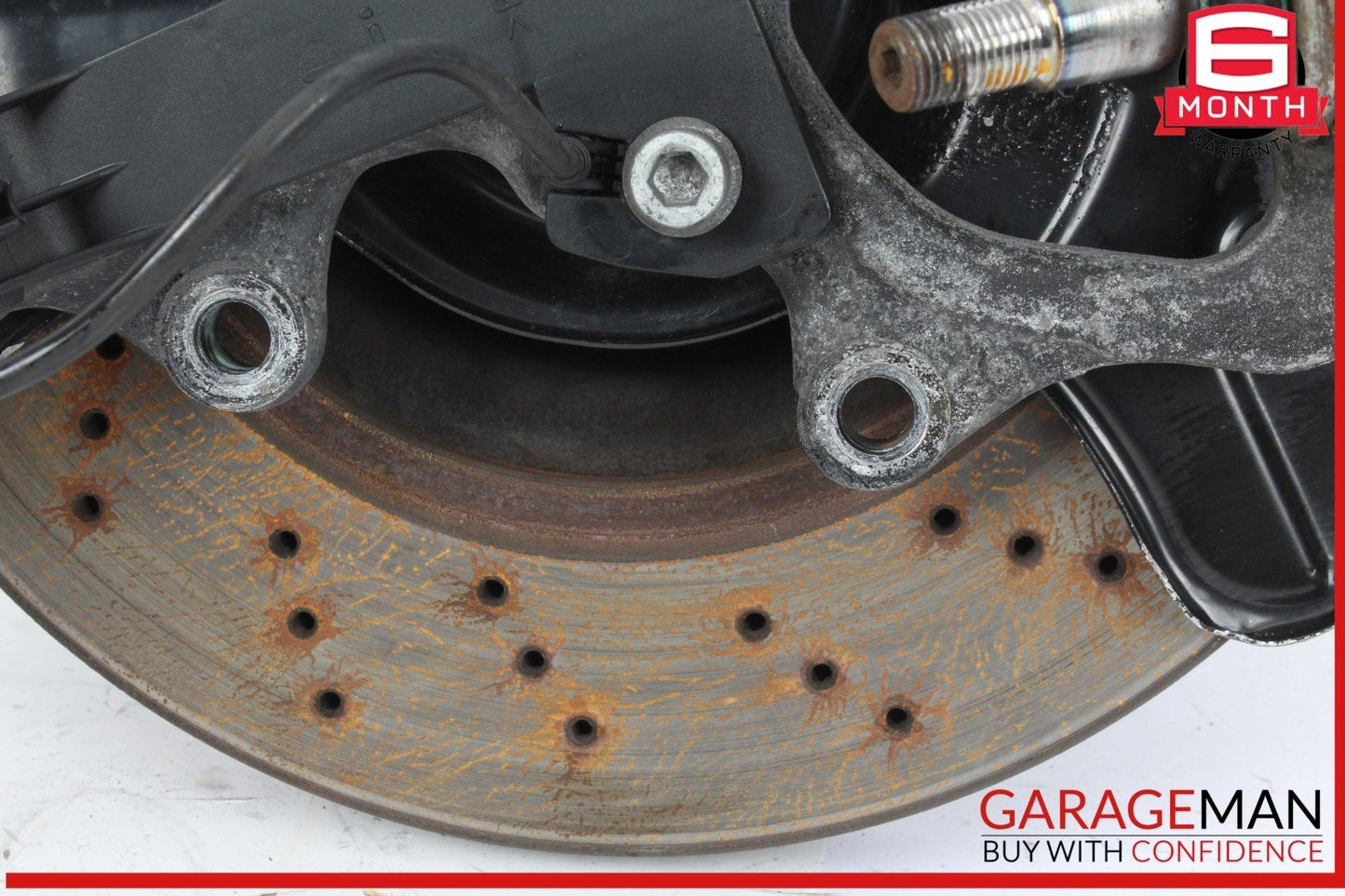 03-11 Mercedes R230 SL500 Front Left Driver Side Spindle Knuckle w/ Disc Rotor