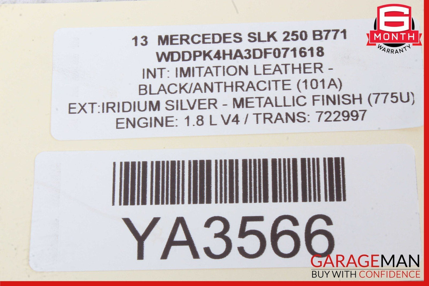 11-20 Mercedes W207 E550 SL550 SLK250 Seat Airscarf Control Module Unit OEM