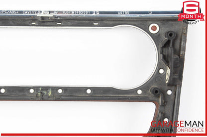 06-12 Mercedes W164 ML350 4MATIC Center Console Control Trim Panel Wood Bezel