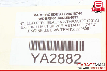 01-09 Mercedes W203 C320 C240 CLK500 Rear Left or Right Side Upper Control Arm