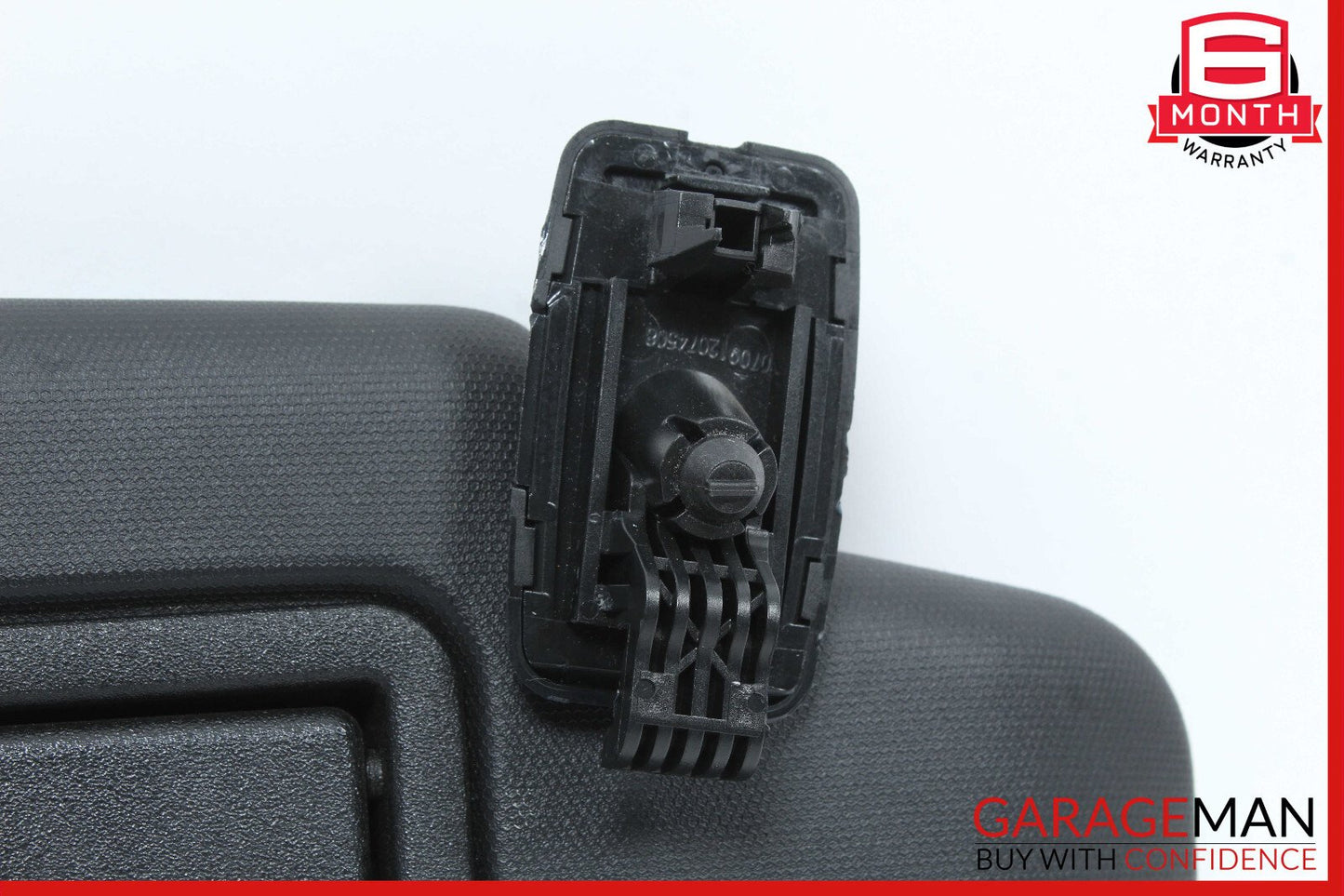 08-15 Mercedes W204 C300 Right Passenger Side Sunvisor Sun Visor Black OEM