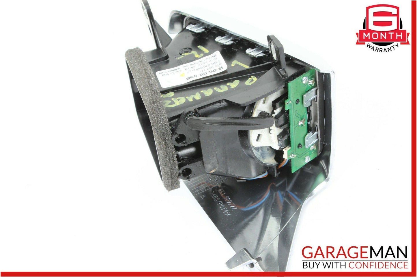 10-15 Porsche Panamera 970 Center Console Rear Left A/C AC Air Vent Trim OEM