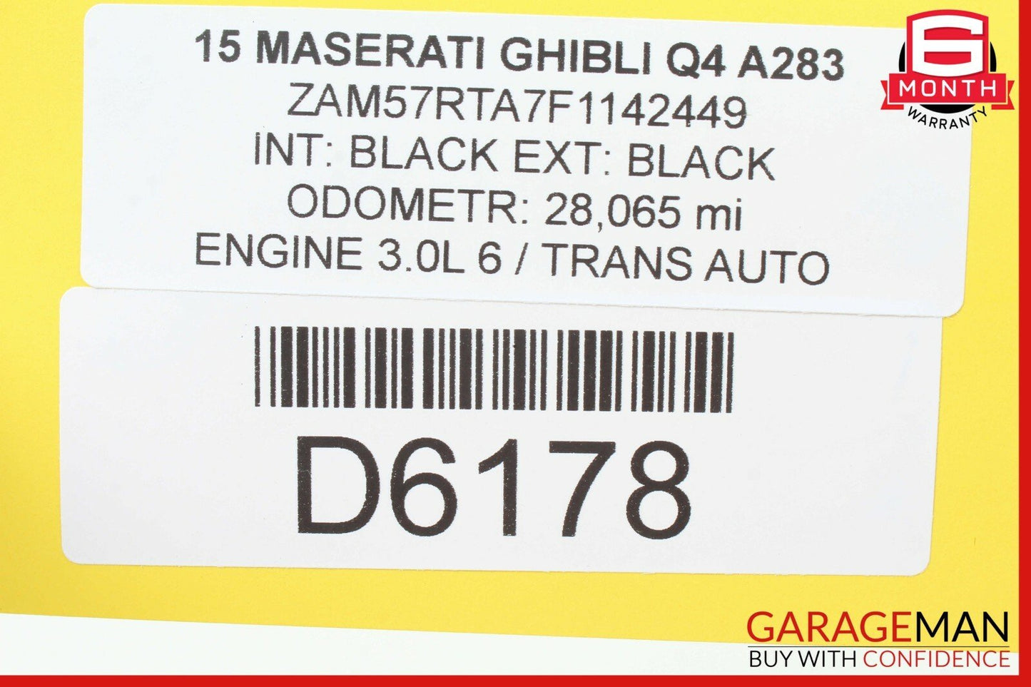 14-17 Maserati Ghibli Head Light Headlight Lamp Control Module 06700043070 OEM