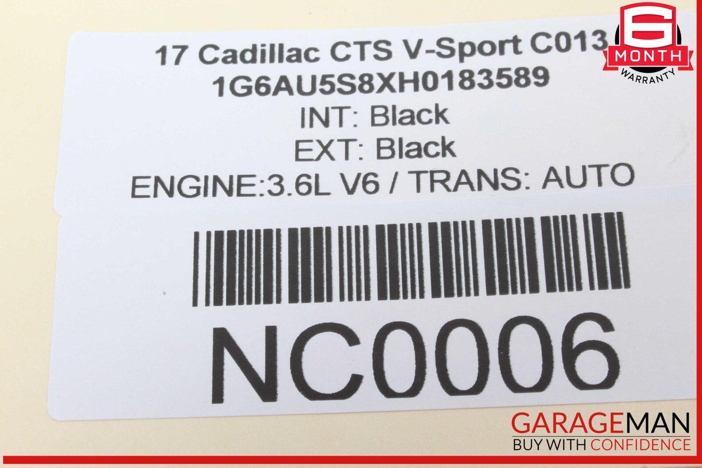 14-19 Cadillac CTS V-Sport Front Left or Right Side Power Lumbar Seat Switch OEM