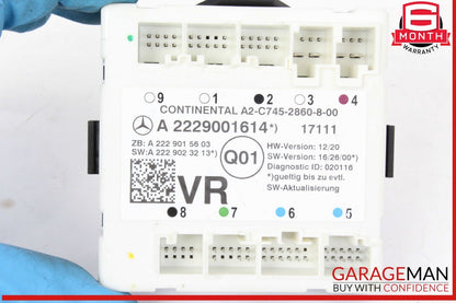 15-18 Mercedes W205 C300 Front Right Passenger Side Door Control Module Unit OEM