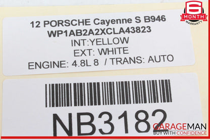 11-14 Porsche Cayenne S 958 Rear Right Side Inner Tail Light Lamp OEM