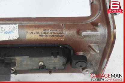 03-13 Maserati Quattroporte M139 Center Console Rear A/C Control Trim Bezel Assy