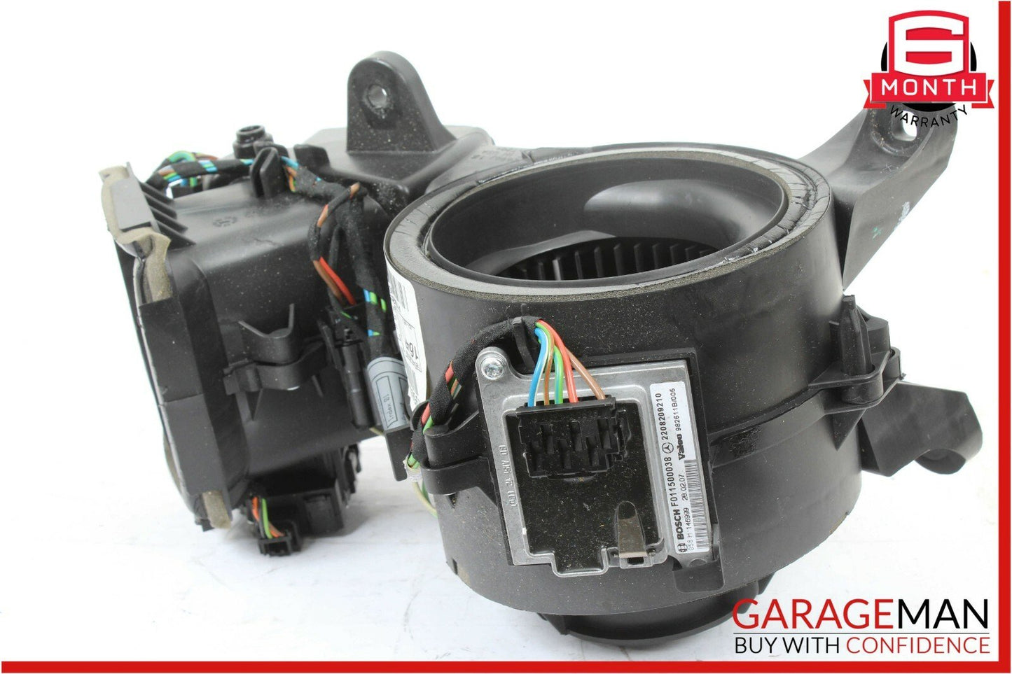 06-12 Mercedes X164 GL450 Rear Climate AC A/C Heater Blower Motor OEM